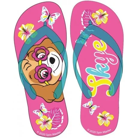 Plážové žabky Tlapková patrola - Skye