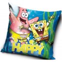 Povlak na polštář Spongebob a Patrik - HAPPY