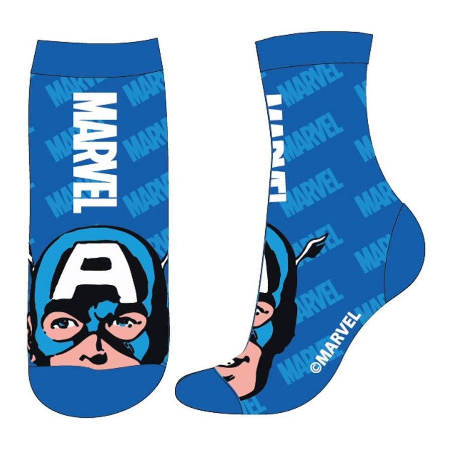 E plus M · Chlapecké ponožky Avengers - MARVEL Modrá EU 27 - 30