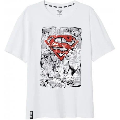 Pánské tričko Superman - bílé