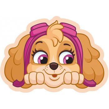 Tvarovaný polštář Tlapková patrola - Skye