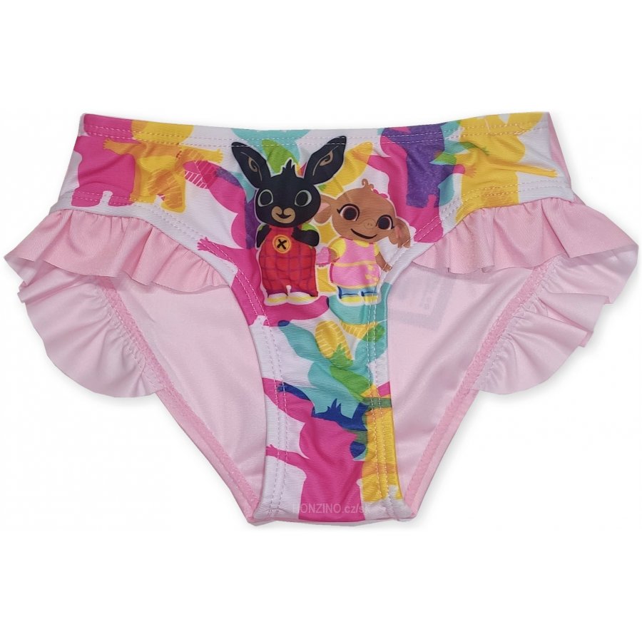 Setino · Dětské / dívčí plavky Zajíček Bing - spodní díl / kalhotky EU 116 Světle růžová