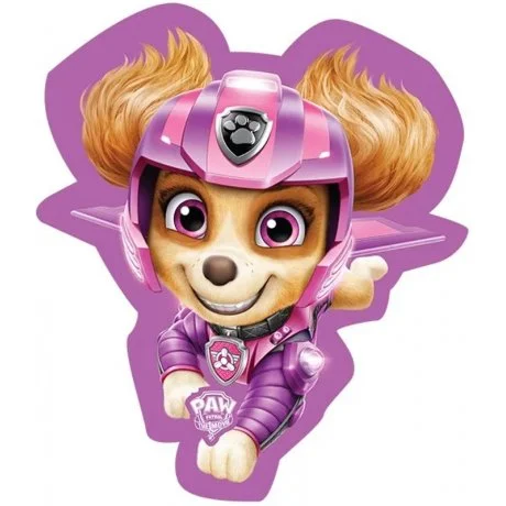 Tvarovaný polštářek Tlapková patrola - Skye v akci