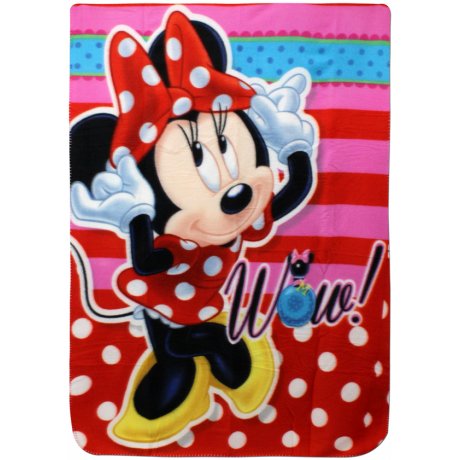 Dívčí flísová deka Minnie Mouse - WOW!