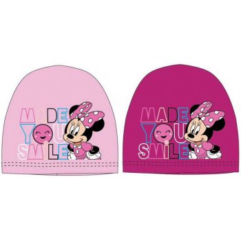 Dívčí jarní / podzimní čepice Minnie Mouse - Made you smile