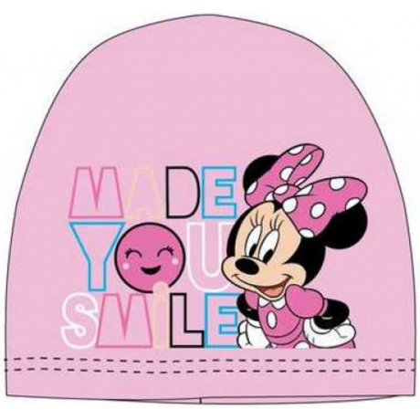 Dívčí jarní / podzimní čepice Minnie Mouse - Made you smile