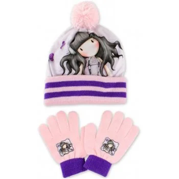 Dívčí zimní čepice + prstové rukavice Gorjuss - Santoro London