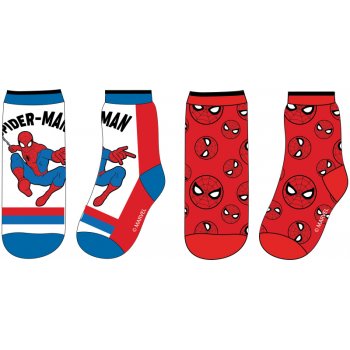 Chlapecké ponožky Spiderman (2 páry)