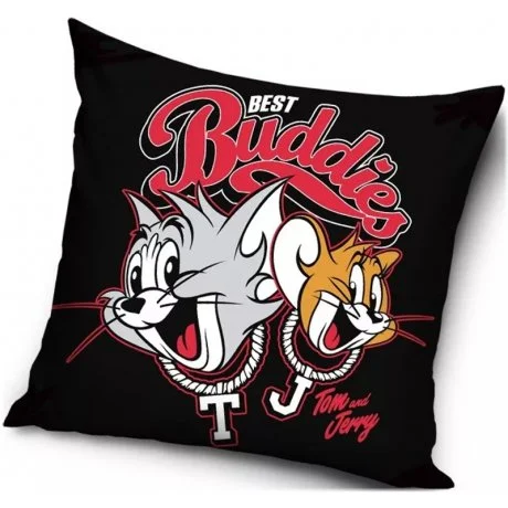 Povlak na polštář Tom & Jerry - Kámoši jak hrom