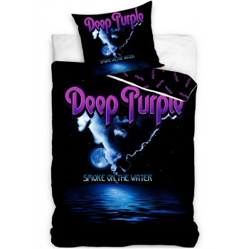 Bavlněné ložní povlečení Deep Purple - Smoke on the Water