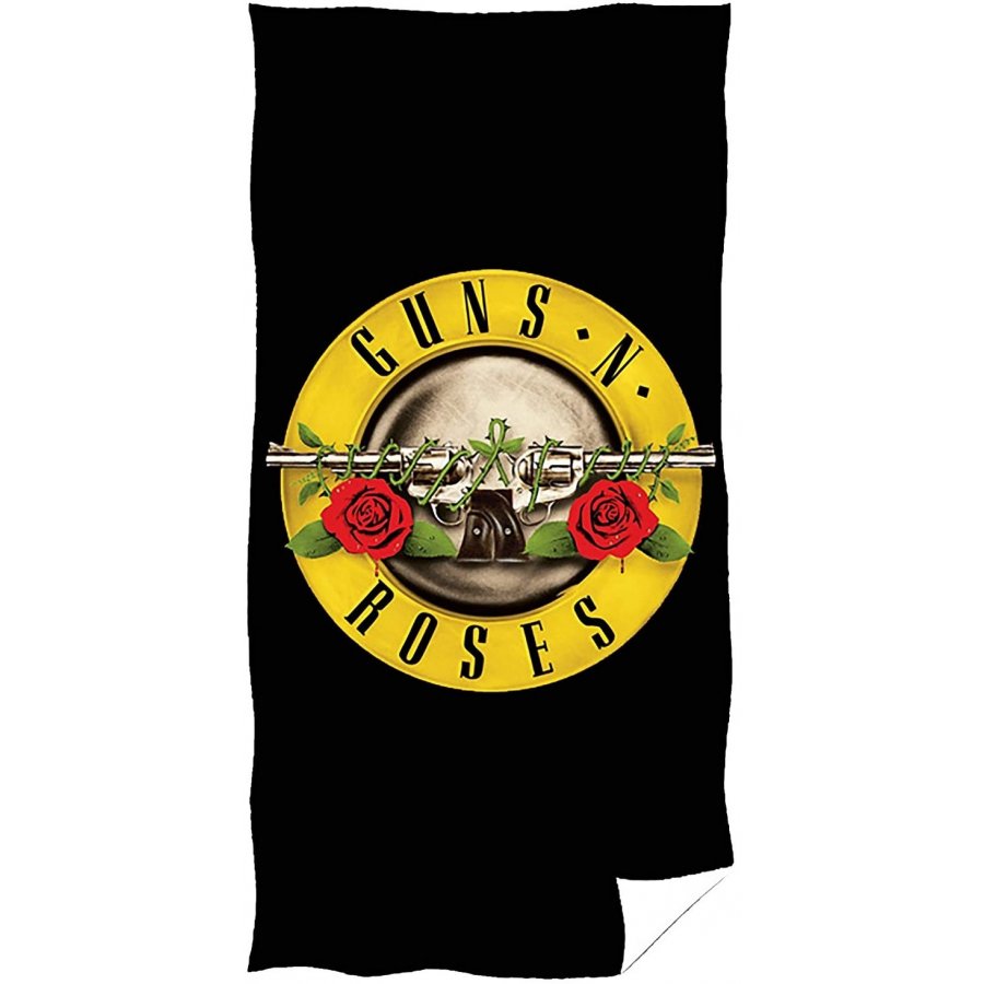 Carbotex · Bavlněná osuška Guns N' Roses - 100% bavlna, froté s gramáží 360 gr./m2 - 70 x 140 cm