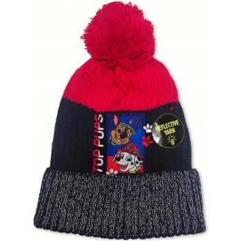 Chlapecká čepice z reflexní příze Tlapková patrola - Paw Patrol
