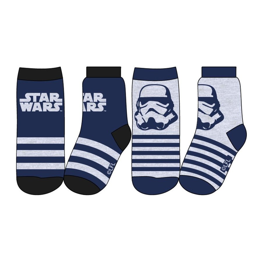 E plus M · Dětské / chlapecké ponožky Star Wars - Hvězdné války (2 páry) EU 27 - 30